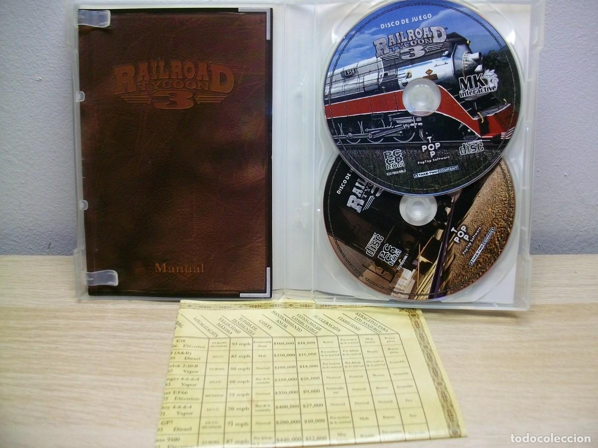 Videojuegos y consolas: RAILROAD TYCOON 3 JUEGO DE PC - Foto 1