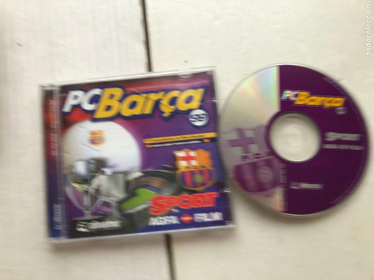 Videojuegos y consolas: PC BAR&Ccedil;A 99 BARCA - PC CD ROM WINDOWS 95 98 KREATEN - Foto 3