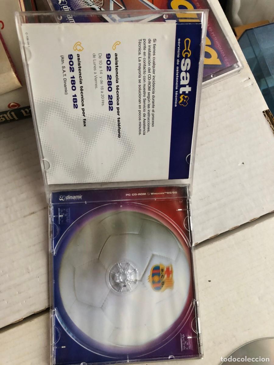 Videojuegos y consolas: PC BAR&Ccedil;A 99 BARCA - PC CD ROM WINDOWS 95 98 KREATEN - Foto 5