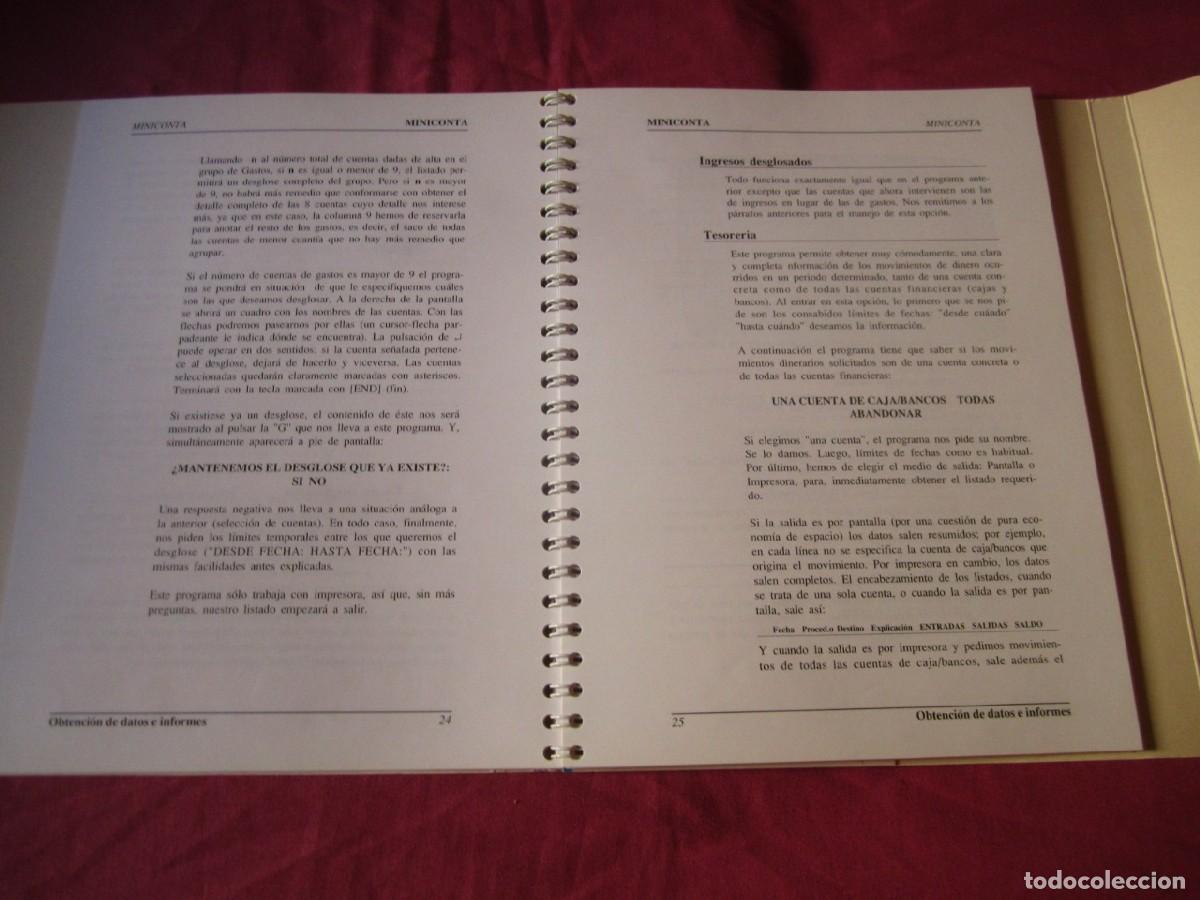 Videojuegos y consolas: Miniconta (Micronet) (Antiguo Programa de Contabilidad para PC) - Foto 14