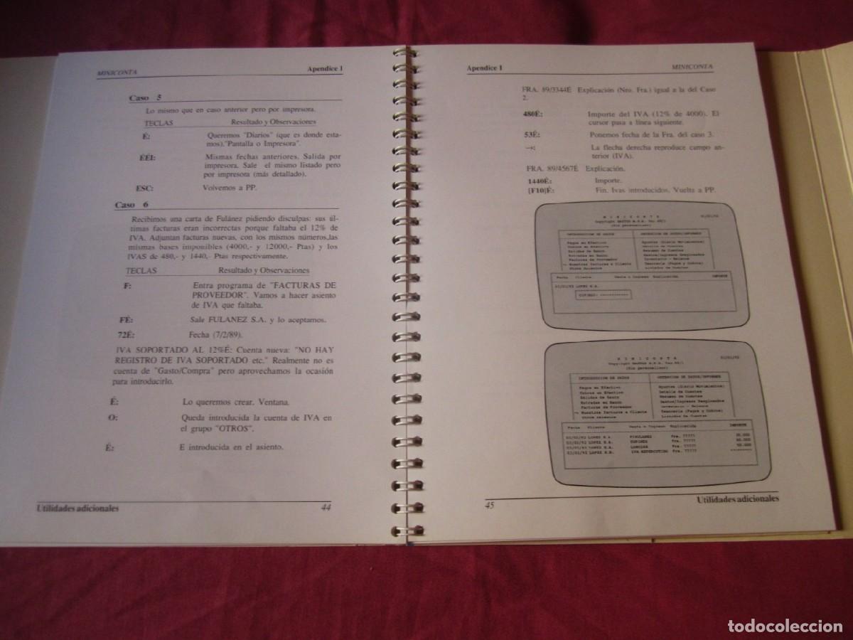 Videojuegos y consolas: Miniconta (Micronet) (Antiguo Programa de Contabilidad para PC) - Foto 15