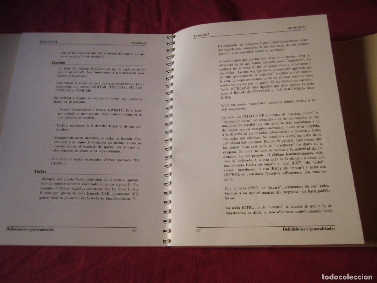 Videojuegos y consolas: Miniconta (Micronet) (Antiguo Programa de Contabilidad para PC) - Foto 16