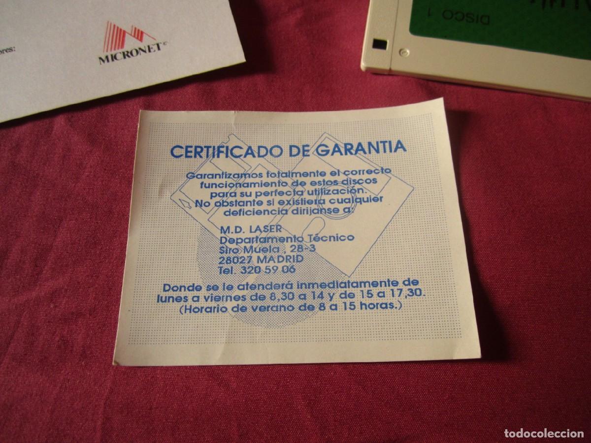 Videojuegos y consolas: Miniconta (Micronet) (Antiguo Programa de Contabilidad para PC) - Foto 22