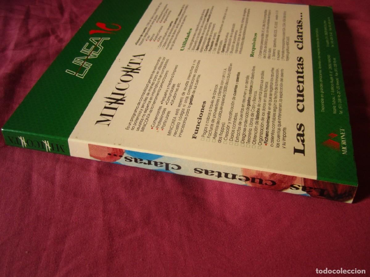 Videojuegos y consolas: Miniconta (Micronet) (Antiguo Programa de Contabilidad para PC) - Foto 27