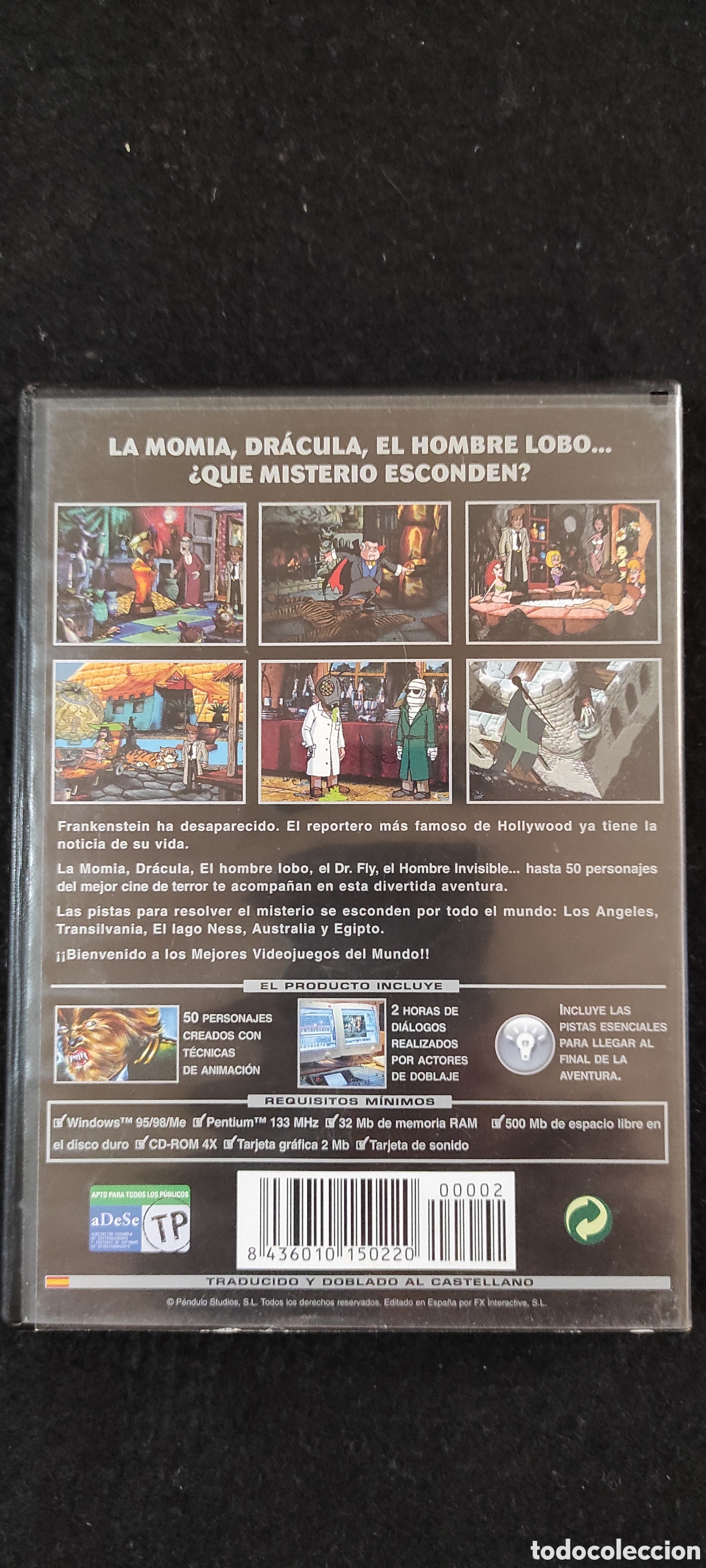 Videojuegos y consolas: Hollywood Monsters. PC - Foto 2