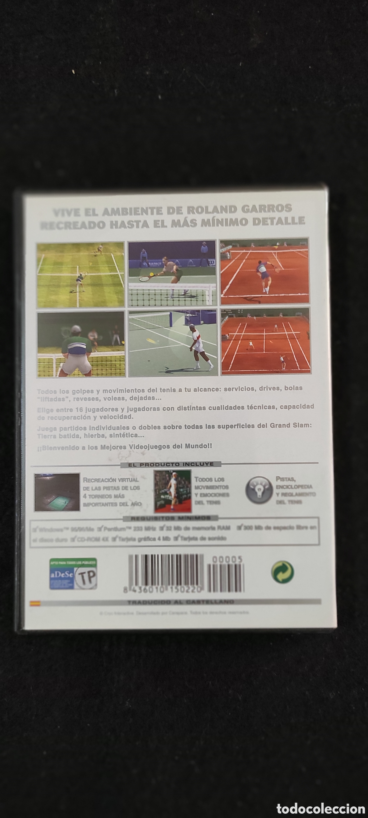 Videojuegos y consolas: Roland Garros 2000 PC - Foto 2