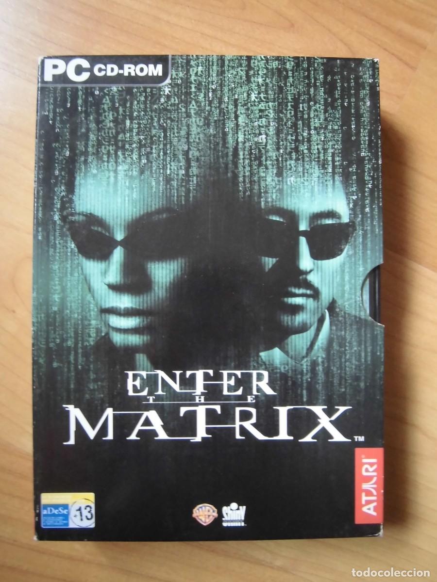 Videojuegos y consolas: PC CD-ROM ENTER THE MATRIX ATARI - Foto 1