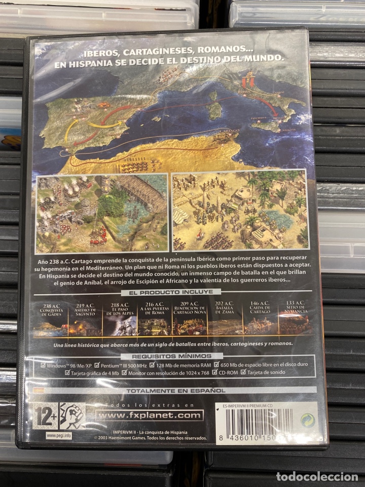 Videojuegos y consolas: PC CD ROOM, IMPERIVM II, LA CONQUISTA DE HISPANIA. - Foto 2