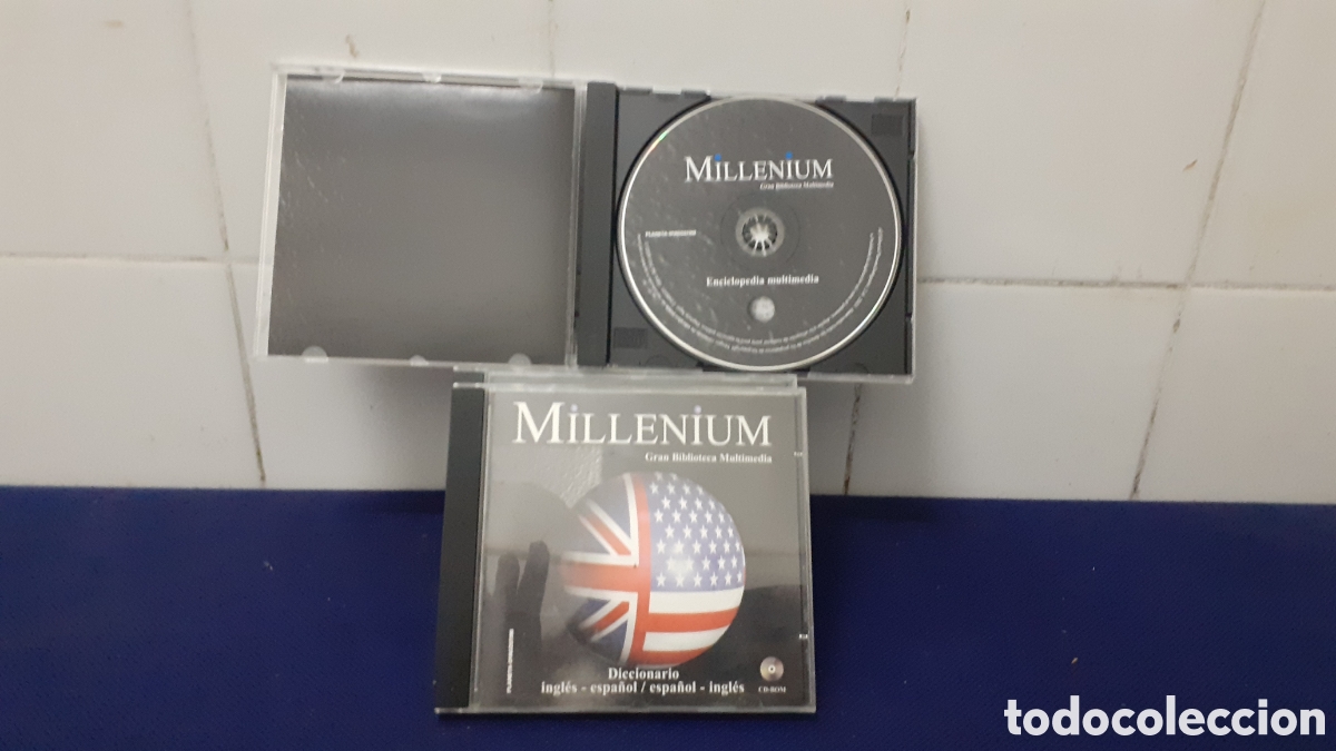 Videojuegos y consolas: MILLENIUM GRAN BIBLIOTECA MULTIMEDIA 8 CDS, ESTADO EXCELENTE - Foto 2