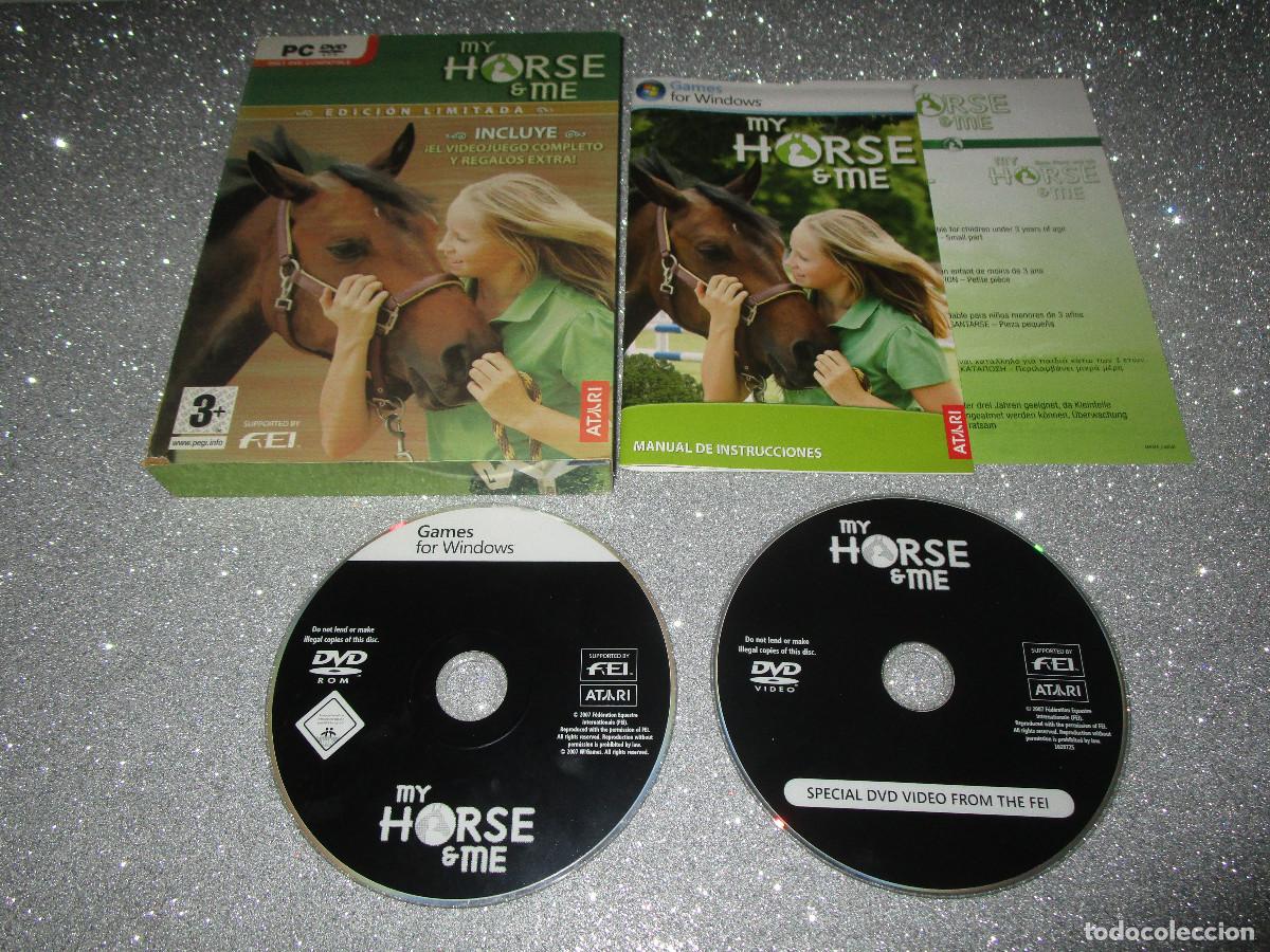 Videojuegos y consolas: MY HORSE & ME - PC DVD ROM - ATARI - EDICION LIMITADA - Foto 1