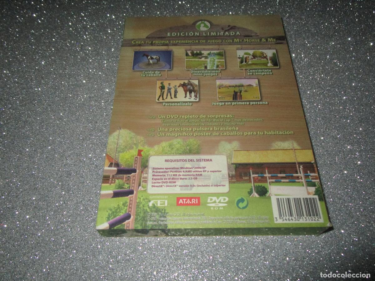 Videojuegos y consolas: MY HORSE & ME - PC DVD ROM - ATARI - EDICION LIMITADA - Foto 3