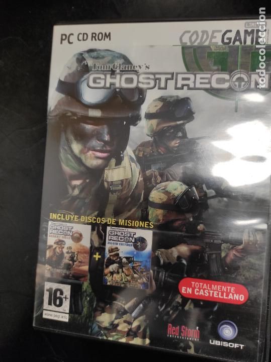 Videojuegos y consolas: TOM CLANCYS GHOST RECON. JUEGO PARA PC (CODEGAME). - Foto 1