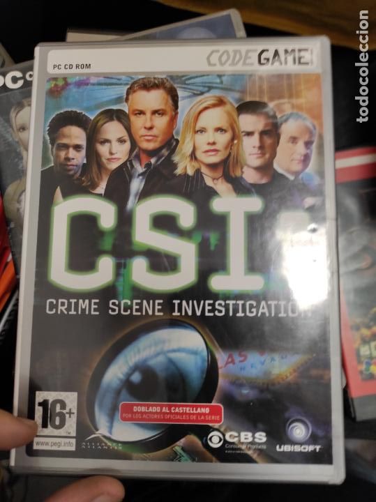 Videojuegos y consolas: PC. CD-ROM. CSI. CRIME SCENE INVESTIGATION. EDC. UBISOFT. CODE GAM 3 CDS COMPLETO - Foto 1