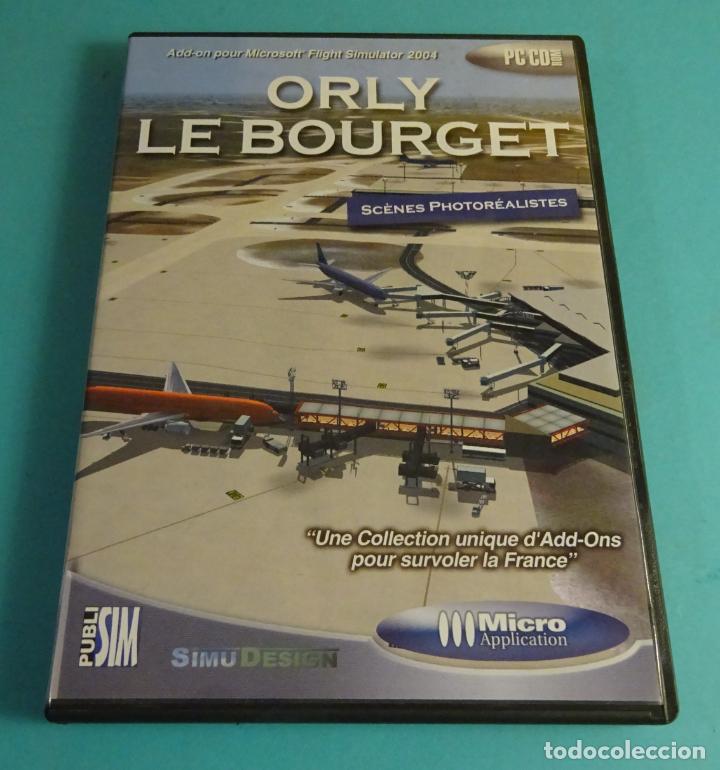 Videojuegos y consolas: ORLY LE BOURGET. ADD-ON POUR MICROSOFT FLIGHT SIMULATOR 2004 - Foto 1