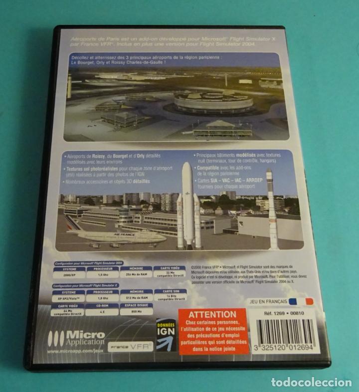 Videojuegos y consolas: LES A&Eacute;ROPORTS DE PARIS. ADD-ON POUR MICROSOFT FLIGHT SIMULATOR 2004 / X - Foto 3