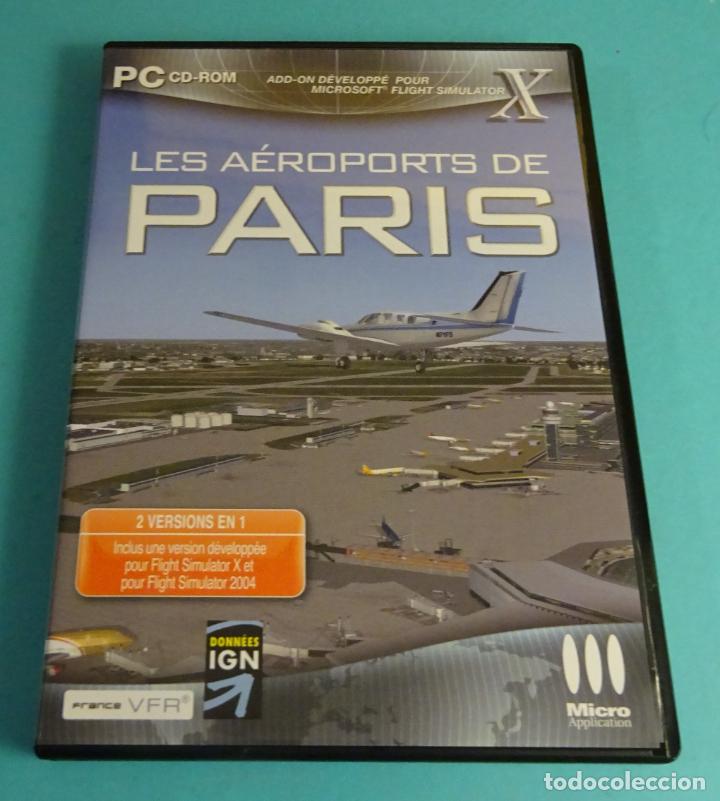 Videojuegos y consolas: LES A&Eacute;ROPORTS DE PARIS. ADD-ON POUR MICROSOFT FLIGHT SIMULATOR 2004 / X - Foto 4