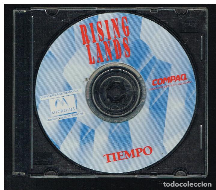 Videojuegos y consolas: RISING LANDS - JUEGO PC - 1998 - SOLO EL DISCO - Foto 1