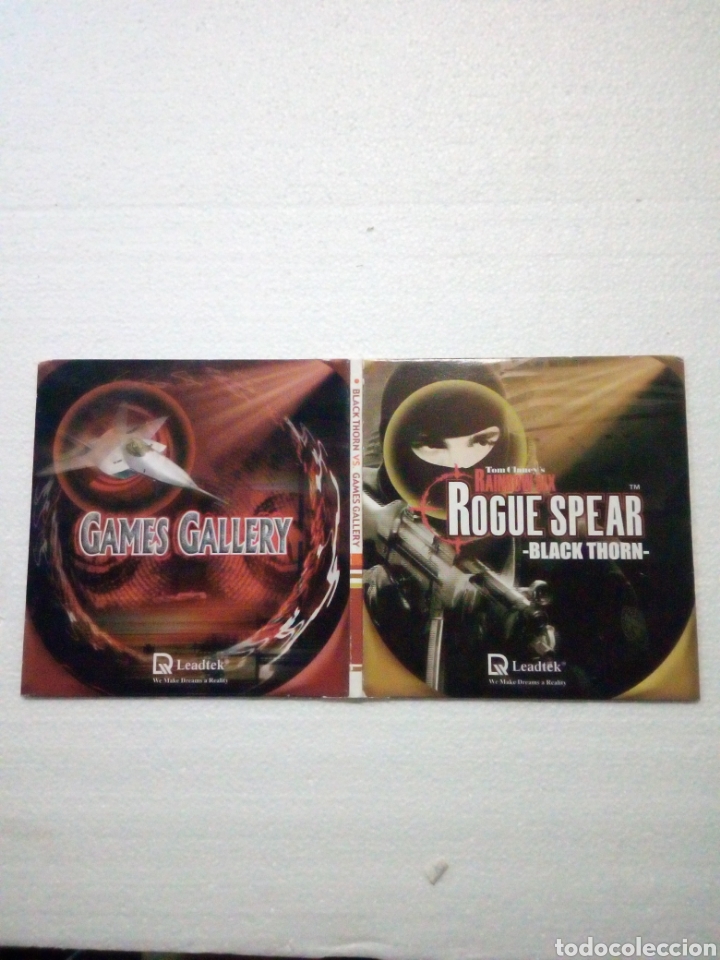 Videojuegos y consolas: GAMES GALLERY - ROGUE SPEAR - BLACK THORN - PC - Foto 1
