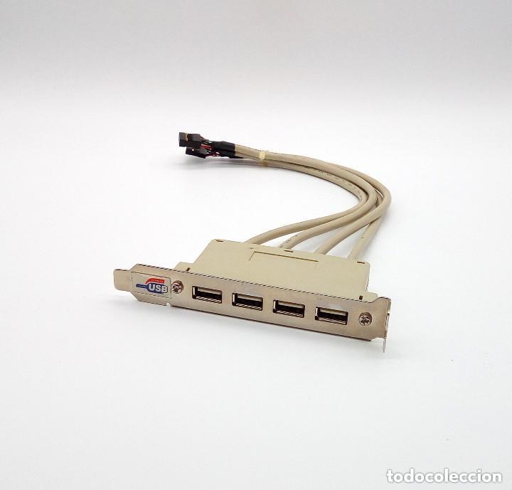 Videojuegos y consolas: Bracket con 4 puertos USB - Foto 1