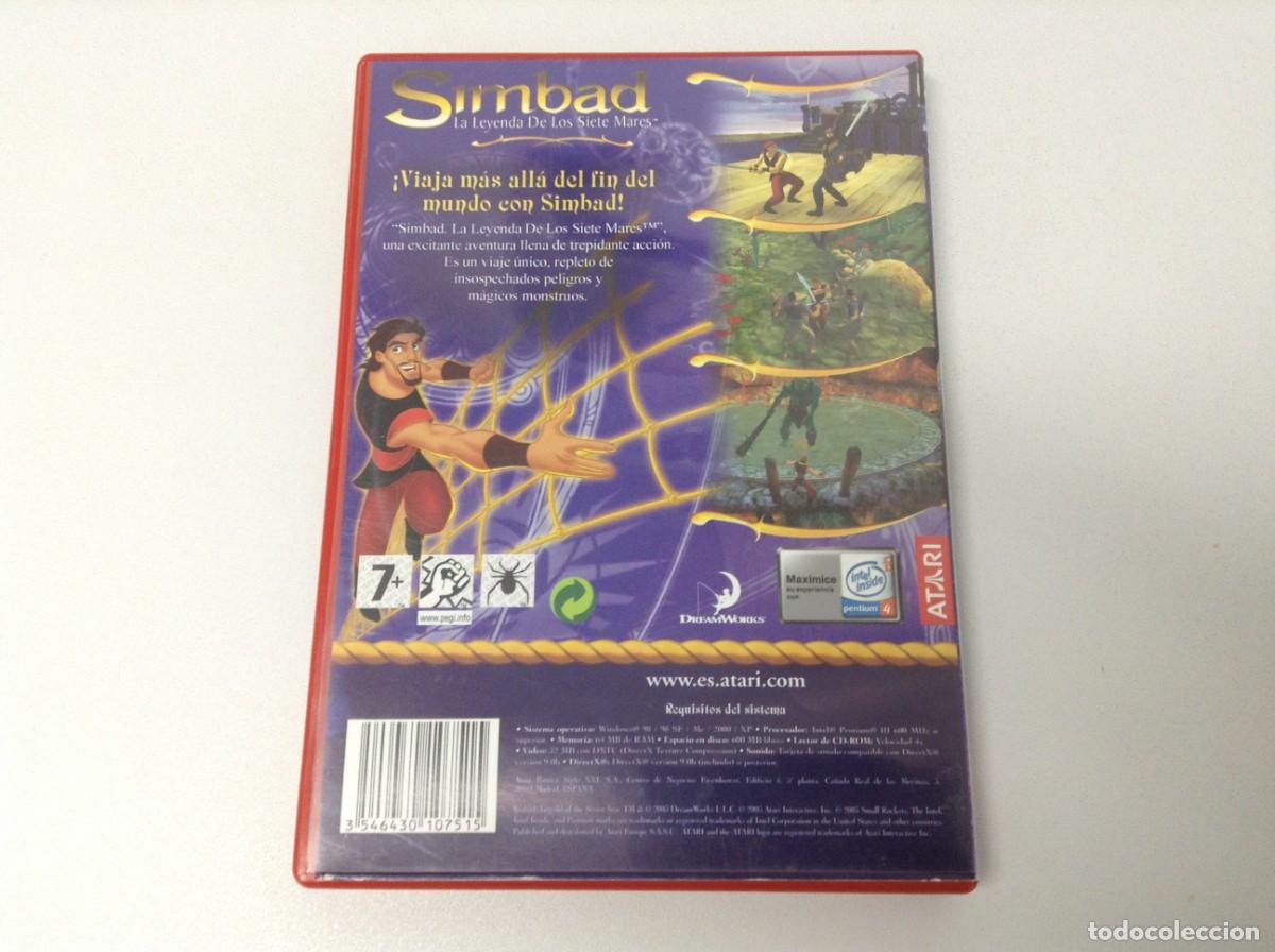 Videojuegos y consolas: SIMBAD LA LEYENDA DE LOS SIETE MARES - Foto 2