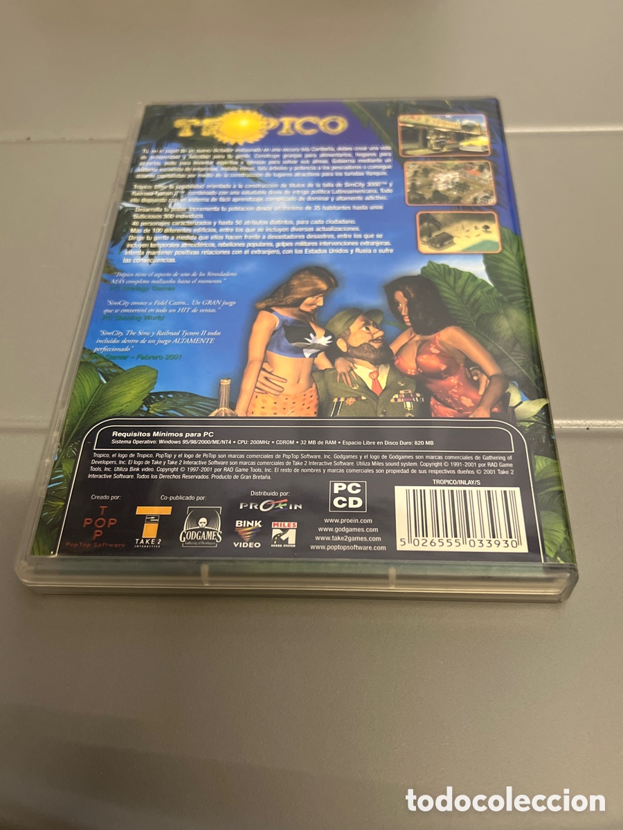 Videojuegos y consolas: T2/A2/67. JUEGO DE PC TR&Oacute;PICO - Foto 2