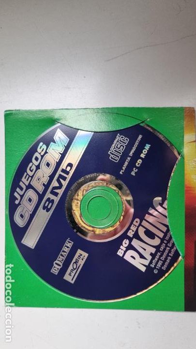 Videojuegos y consolas: Big Red Racing, PC-CDROM - 1 CD, 1995, Big Red Software, MsDos - Foto 3