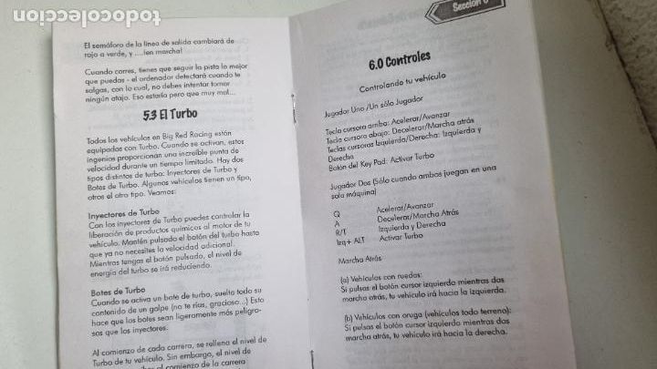 Videojuegos y consolas: Big Red Racing, PC-CDROM - 1 CD, 1995, Big Red Software, MsDos - Foto 5