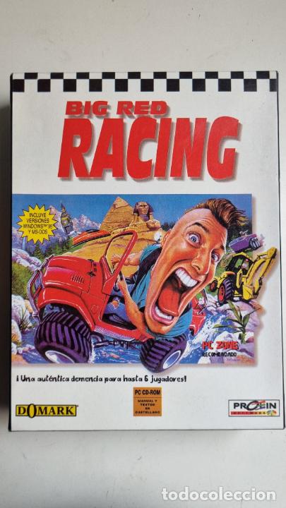 Videojuegos y consolas: Big Red Racing, PC-CDROM - 1 CD, 1995, Big Red Software, MsDos - Foto 1