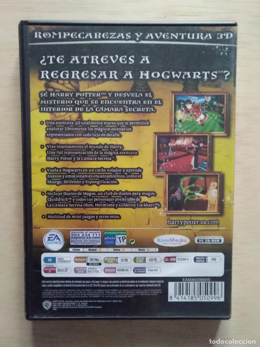 Videojuegos y consolas: JUEGO PC HARRY POTTER Y LA CAMARA SECRETA - Foto 2