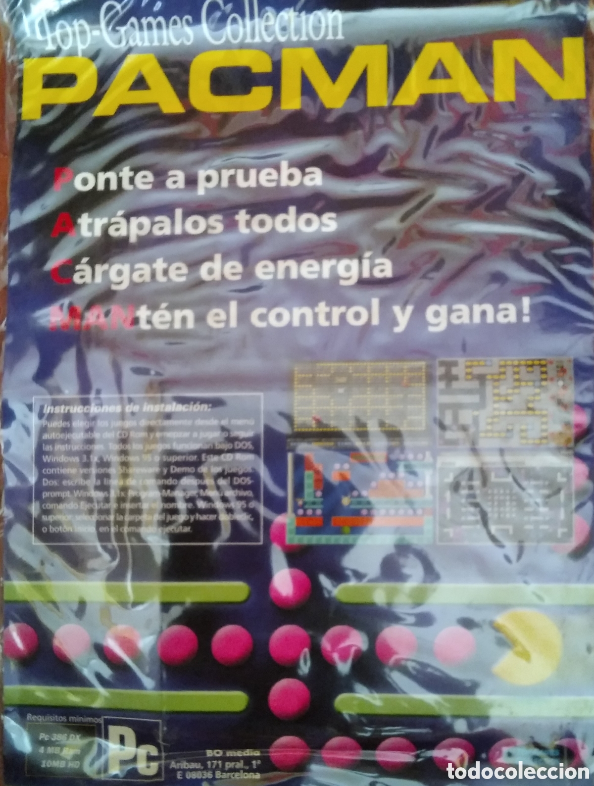 Videojuegos y consolas: Pacman juego para pc contiene cd - Foto 2