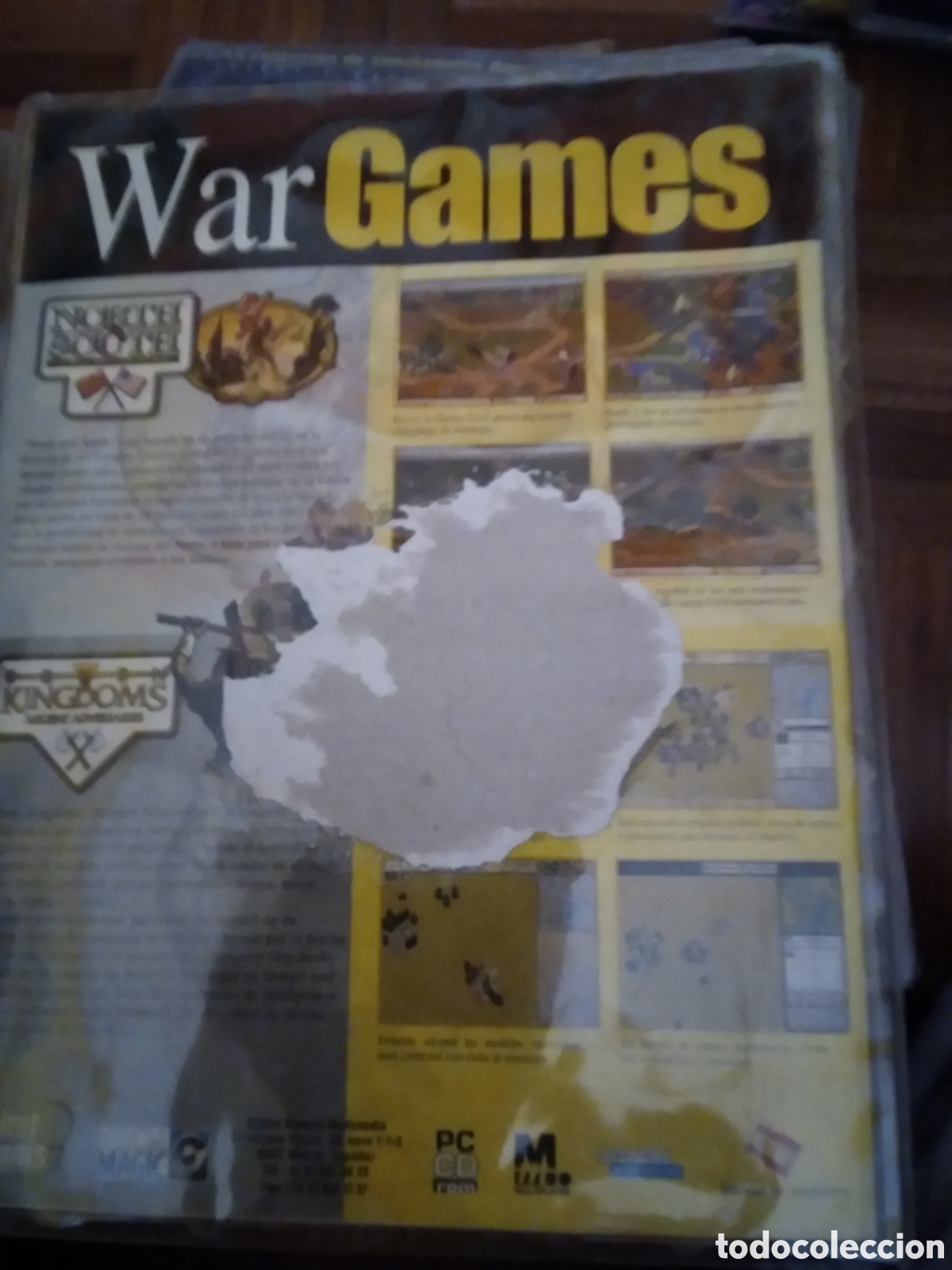 Videojuegos y consolas: War games juego para pc contiene cd - Foto 2