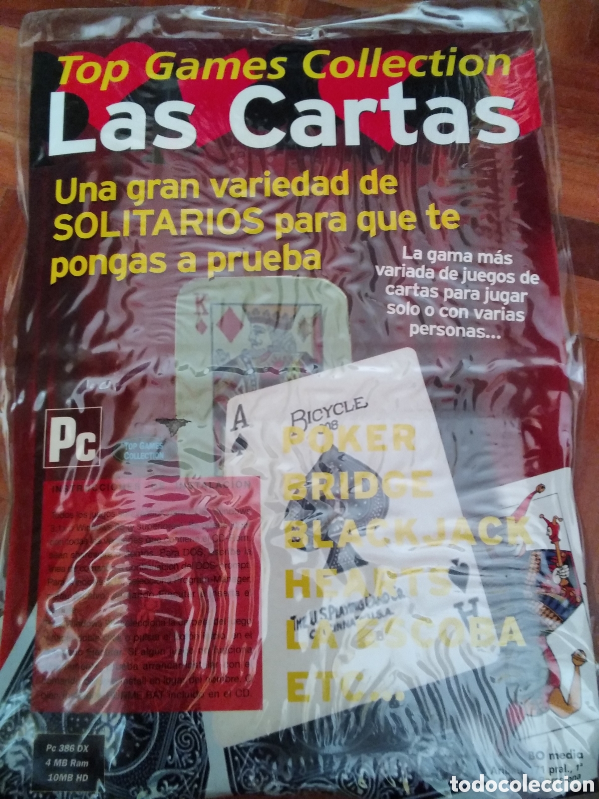 Videojuegos y consolas: Las cartas juego para pc contiene cd - Foto 2