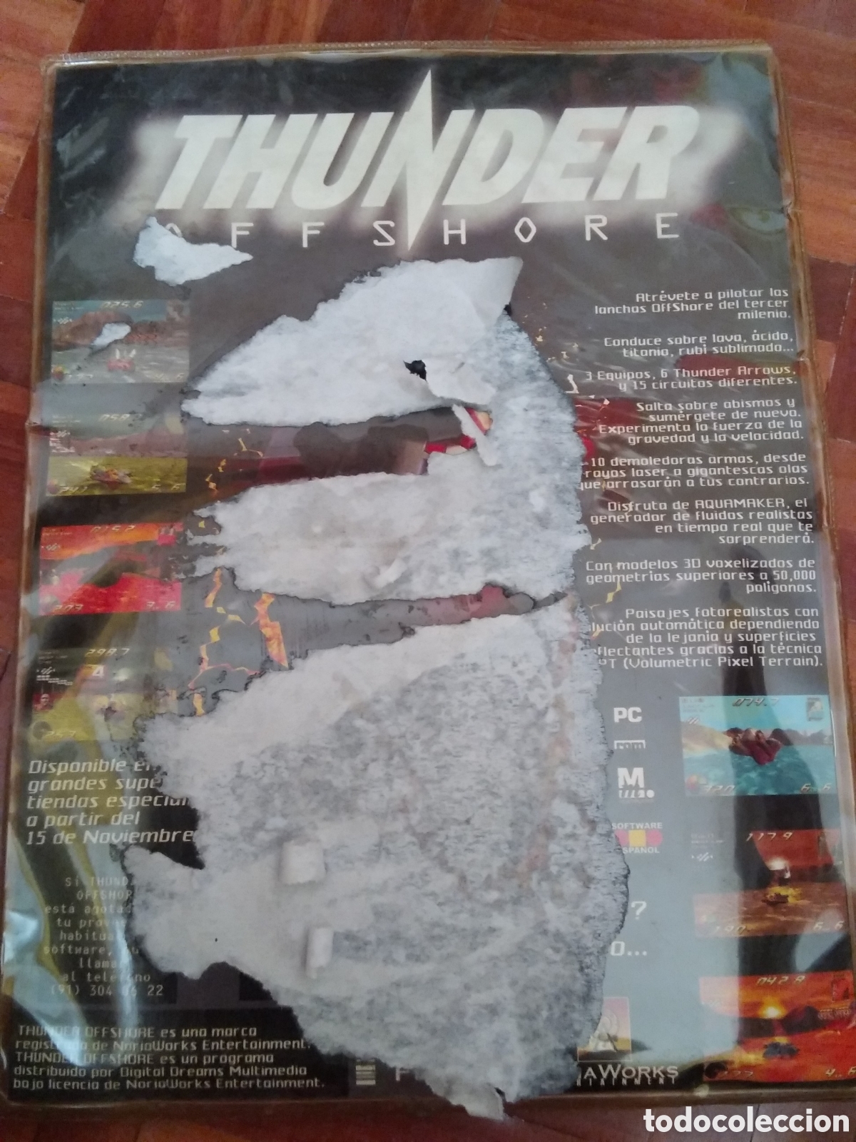 Videojuegos y consolas: Thunder offshore juego para pc contiene cd - Foto 2