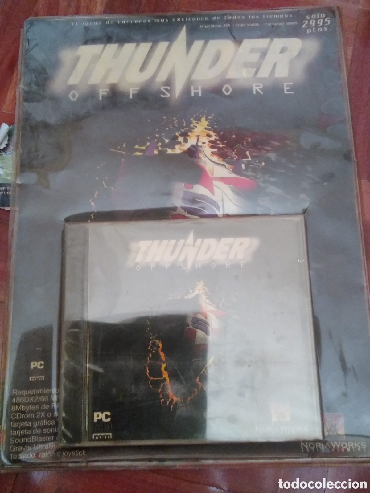 Videojuegos y consolas: Thunder offshore juego para pc contiene cd - Foto 1