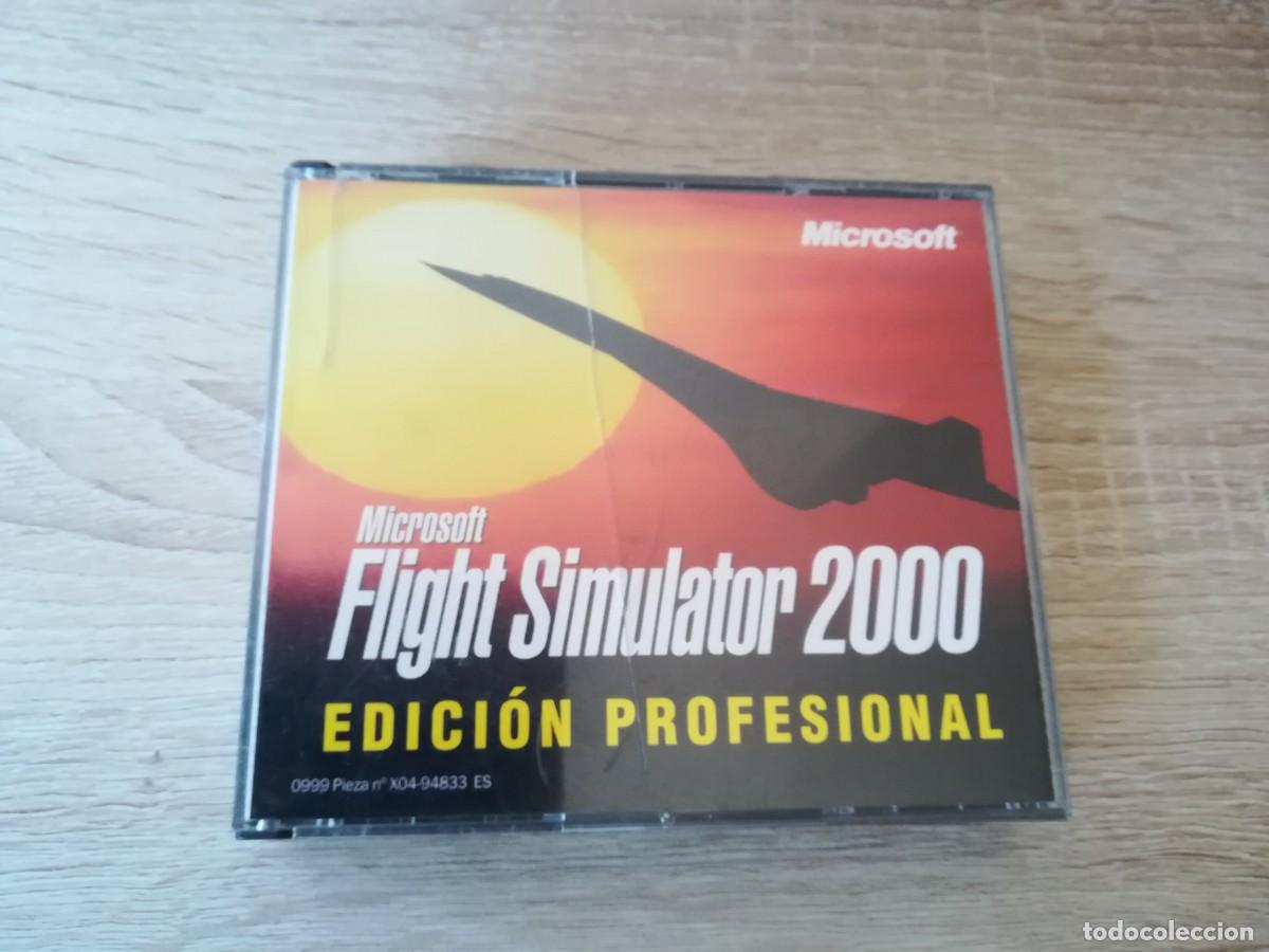 Videojuegos y consolas: FLIGHT SIMULATOR 2000 EDICI&Oacute;N PROFESIONAL - MICROSOFT - PC CD ROM - A&Ntilde;O 1999. MUY DIF&Iacute;CIL. - Foto 1