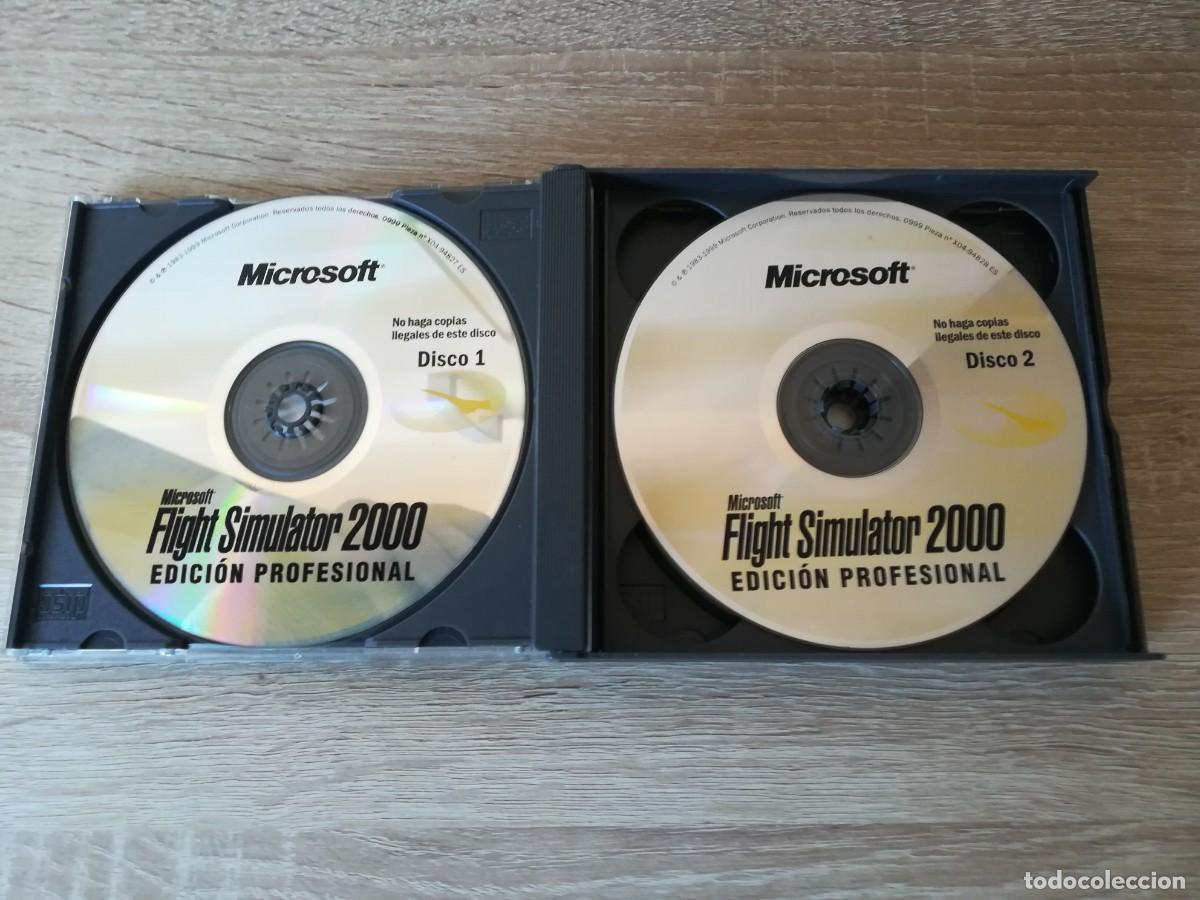 Videojuegos y consolas: FLIGHT SIMULATOR 2000 EDICI&Oacute;N PROFESIONAL - MICROSOFT - PC CD ROM - A&Ntilde;O 1999. MUY DIF&Iacute;CIL. - Foto 4