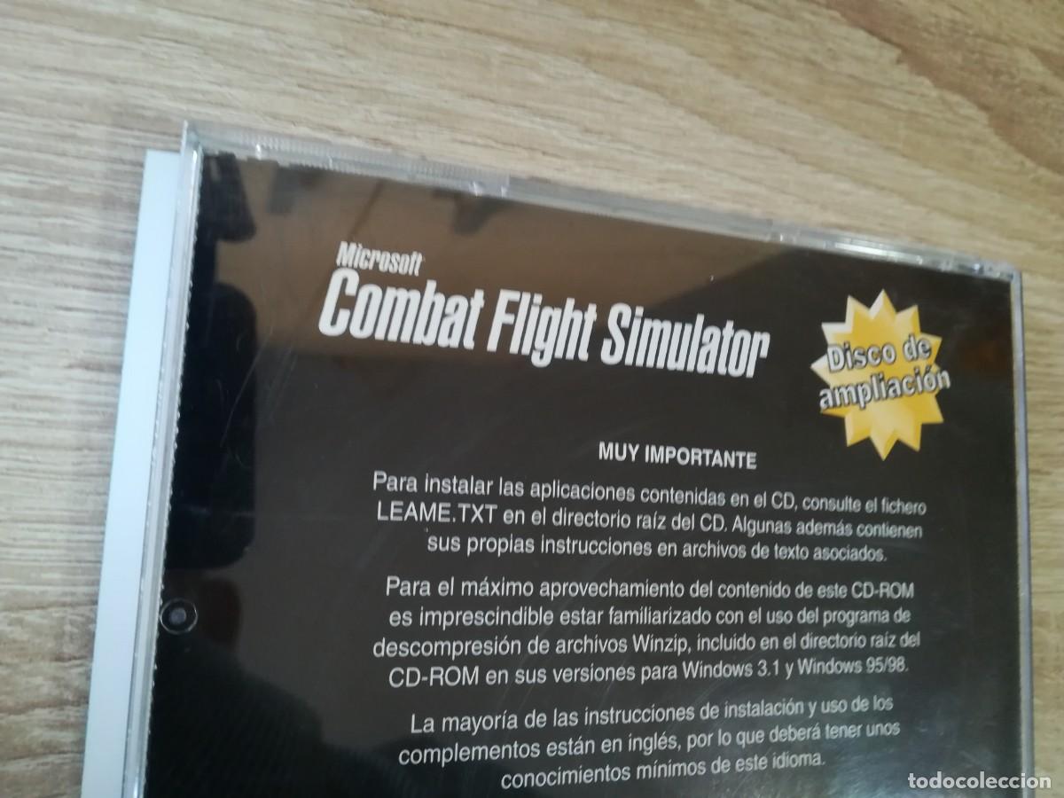 Videojuegos y consolas: COMBAT FLIGHT SIMULATOR, DISCO DE AMPLIACI&Oacute;N - PC CD ROM - MICROSOFT- A&Ntilde;O 1999. - Foto 2