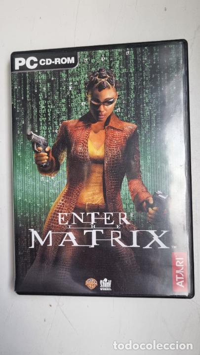 Videojuegos y consolas: PC CD-ROM Enter the Matrix (INCOMPLETO) - Foto 3