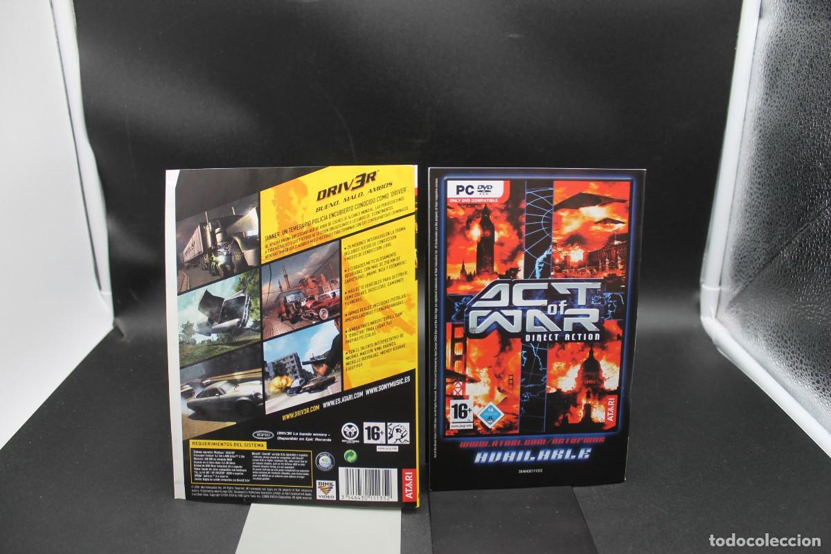 Videojuegos y consolas: LOTE CARATULAS Y MANUALES JUEGOS PC - Foto 6