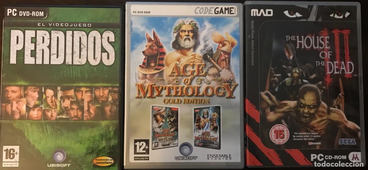 Videojuegos y consolas: LOTE 3 VIDEOJUEGOS PC RETRO DVD - Foto 1
