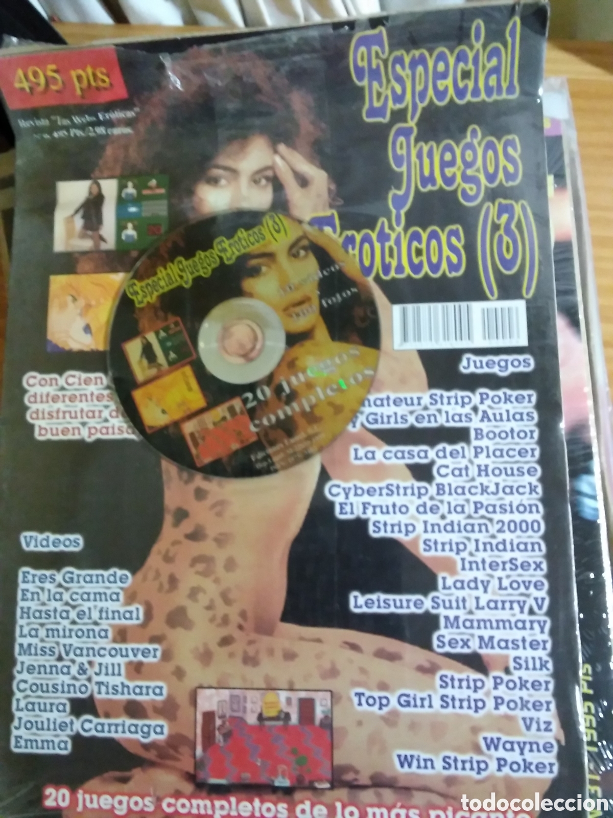 especial juegos eróticos 3 revista cd para adul - Compra venta en  todocoleccion