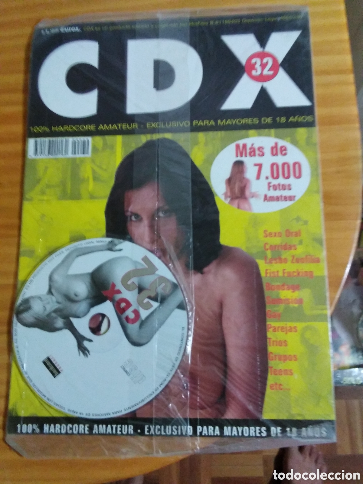cdx número 32 revista cd para adultos imagen