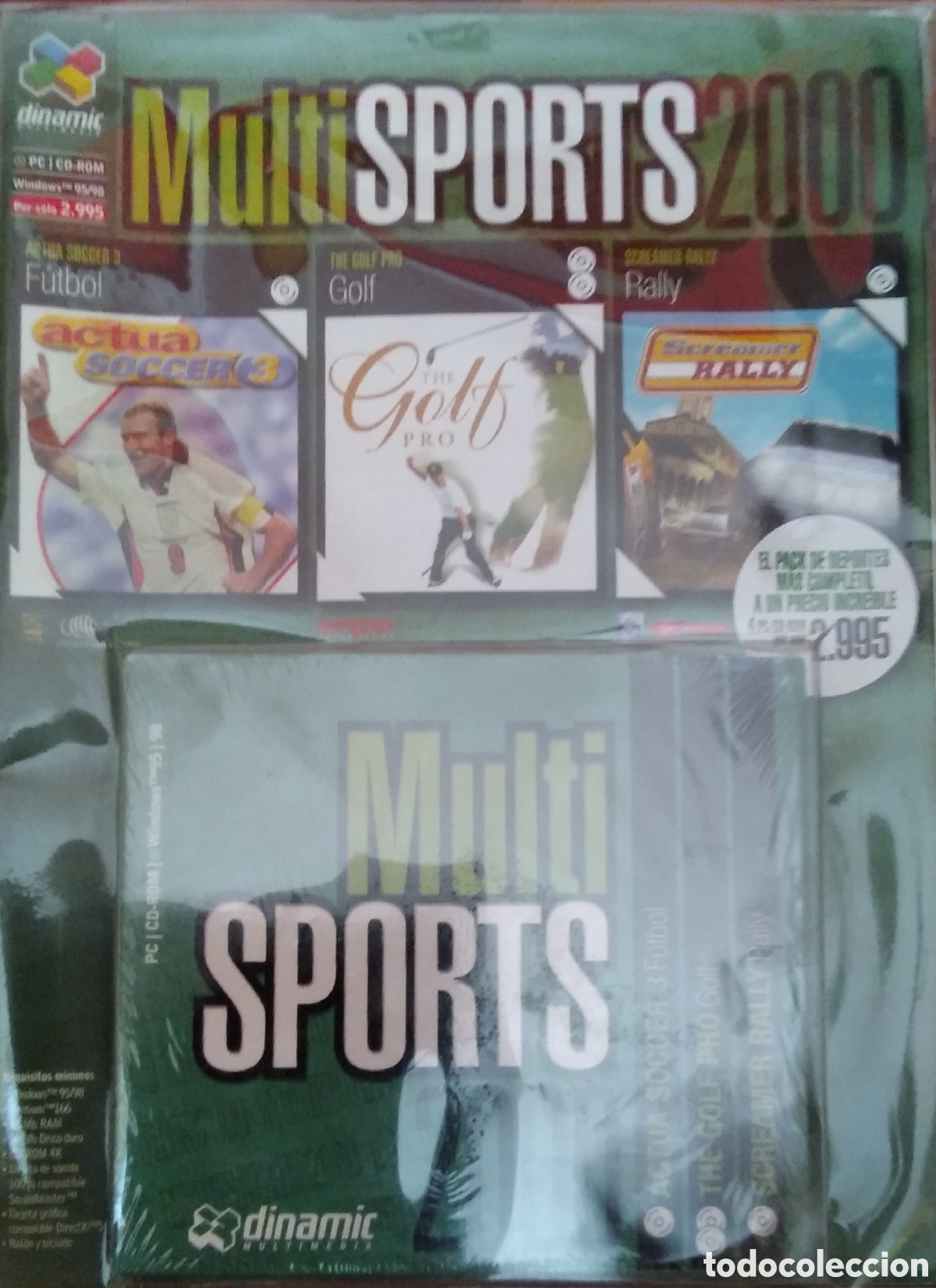 Videojuegos y consolas: Multi sport 2000 juego para pc contiene cd - Foto 1