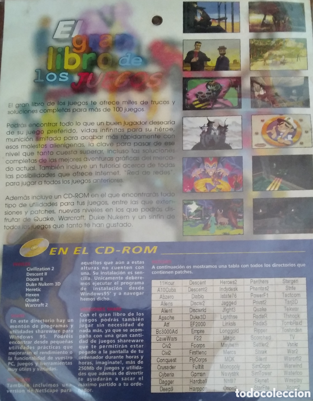 Videojuegos y consolas: El gran libro de los juegos para pc contiene cd - Foto 2