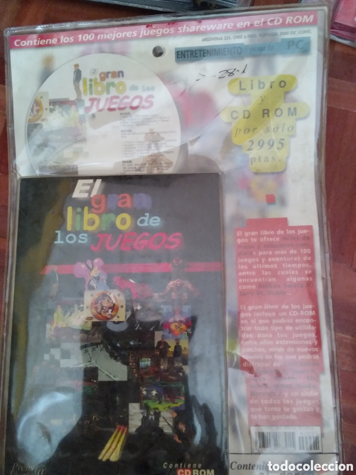 Videojuegos y consolas: El gran libro de los juegos para pc contiene cd - Foto 1