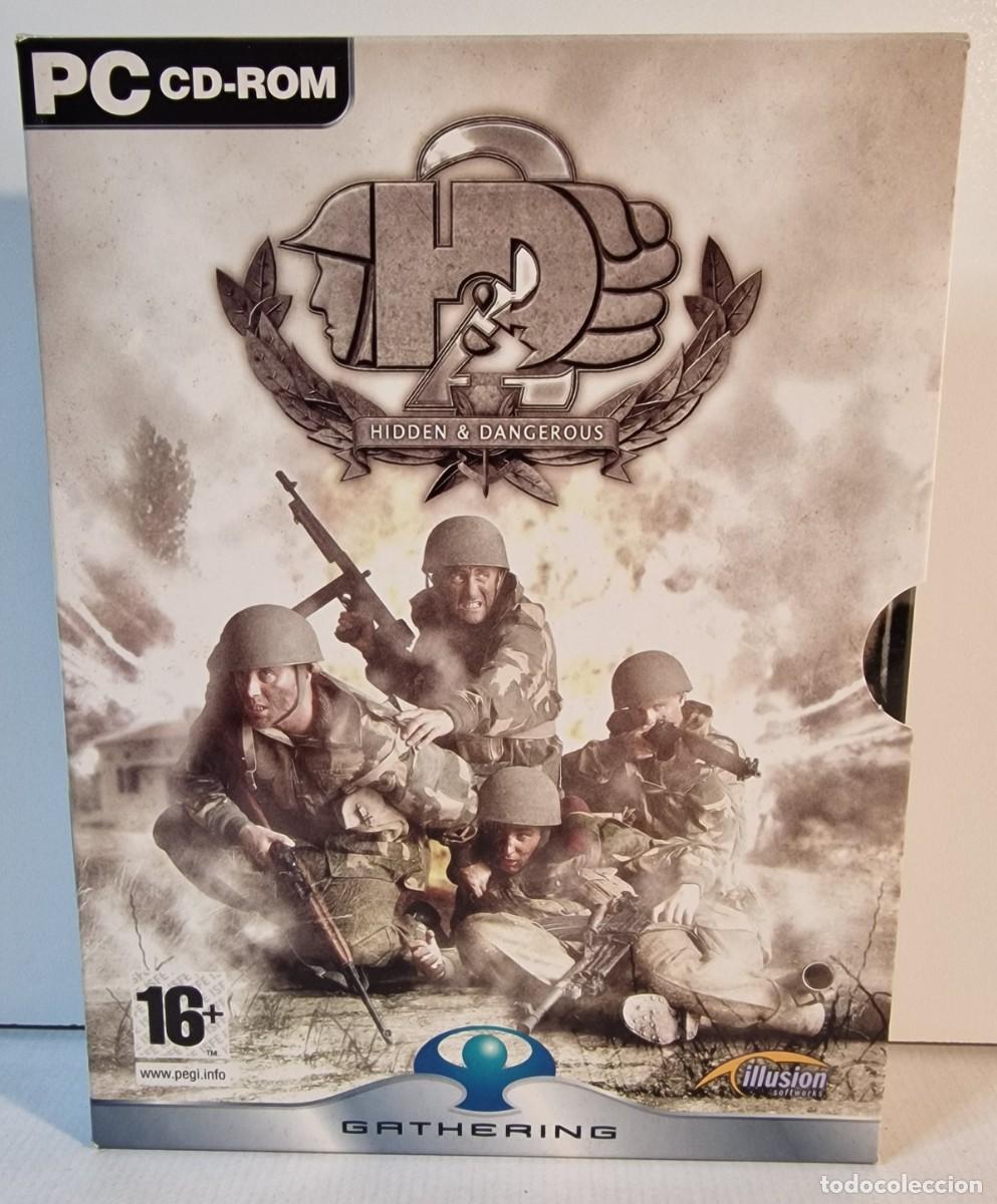Videojuegos y consolas: HIDDEN & DANGEROUS 2 / PRIMERA EDICI&Oacute;N 2003 EN CASTELLANO / PC CD-ROM - Foto 1