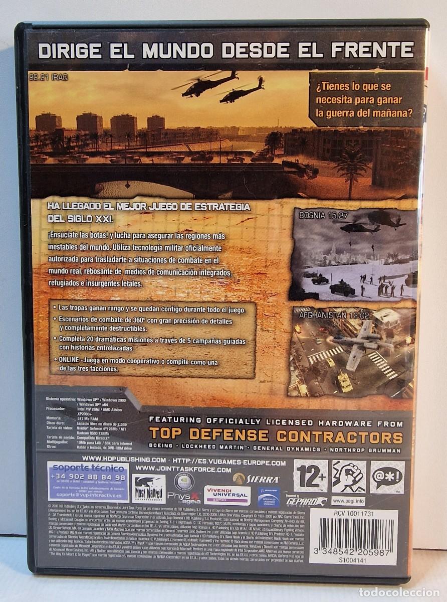 Videojuegos y consolas: JOINT TASK FORCE / PRIMERA EDICI&Oacute;N 2006 EN CASTELLANO / PC DVD-ROM - Foto 2