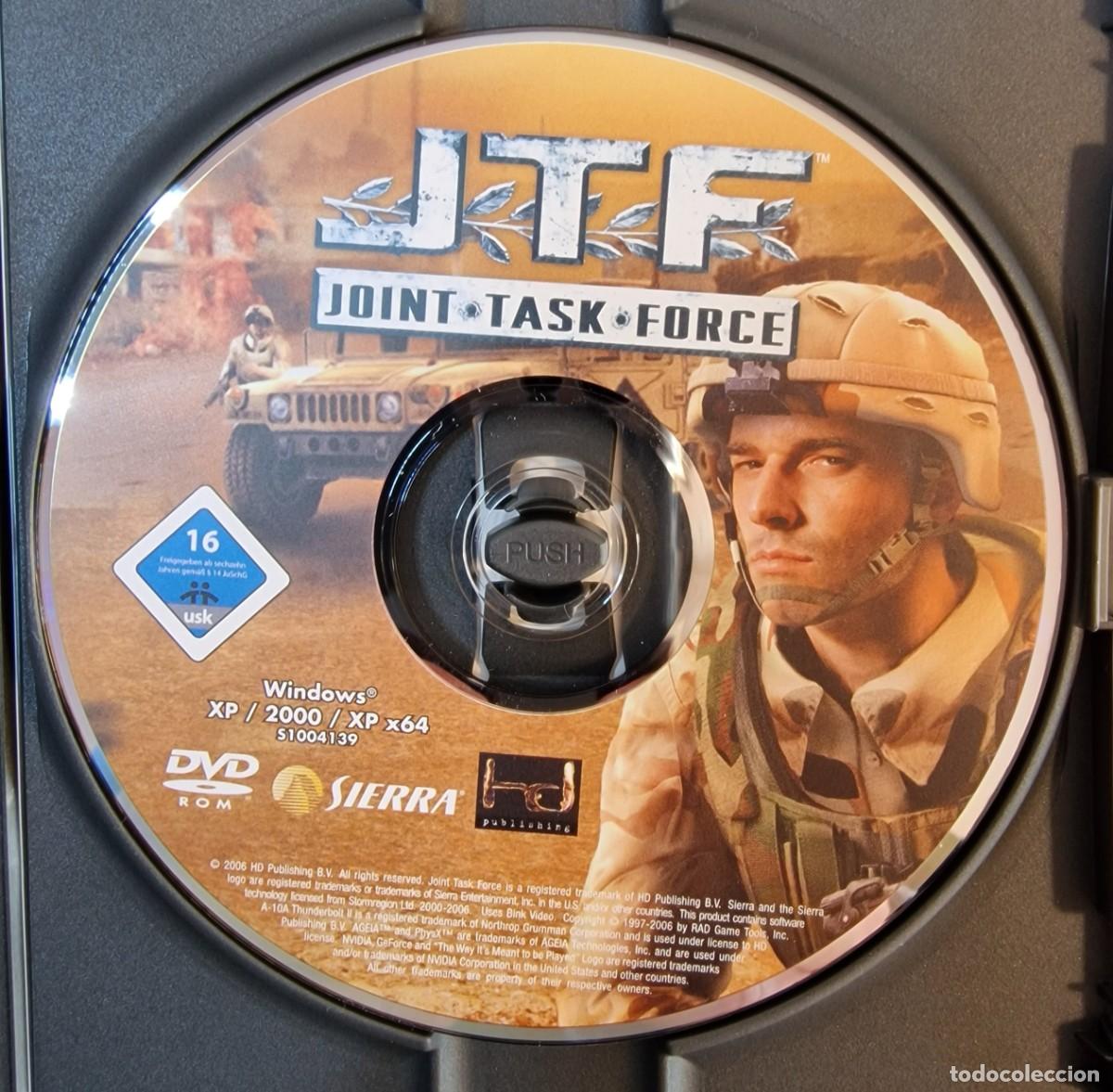 Videojuegos y consolas: JOINT TASK FORCE / PRIMERA EDICI&Oacute;N 2006 EN CASTELLANO / PC DVD-ROM - Foto 8