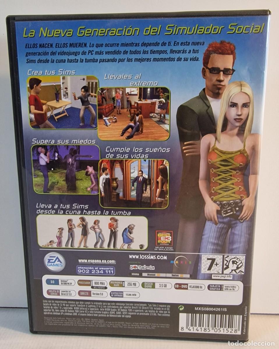 Videojuegos y consolas: LOS SIMS 2 / PRIMERA EDICI&Oacute;N 2004 EN CASTELLANO / PC CD-ROM - Foto 2
