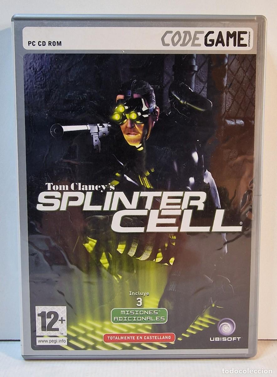 Videojuegos y consolas: SPLINTER CELL (TOM CLANCYS) / PRIMERA EDICI&Oacute;N 2002 / PC CD-ROM - Foto 1